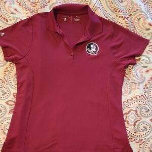 FSU Women's Maroon Polo Shirt